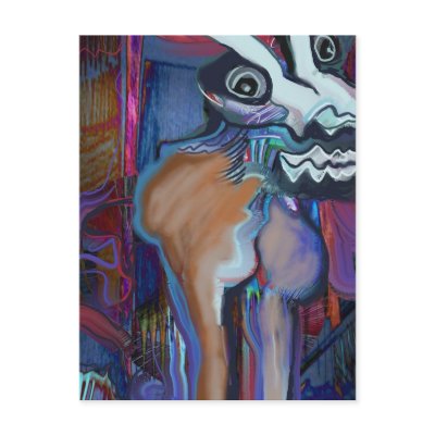 Be kind postcard by talisbird