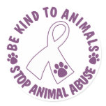 Be Kind To Animals stickers