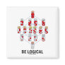 Be Logical (Logic Tesseract Hasse Diagram)