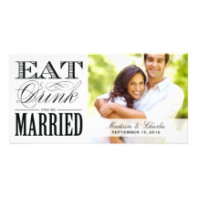 & BE MARRIED | SAVE THE DATE ANNOUNCEMENT PHOTO CARD TEMPLATE