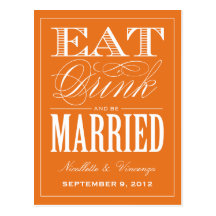 BE MARRIED | SAVE THE DATE ANNOUNCEMENT POST CARDS