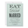 & BE MARRIED | WEDDING INVITATION