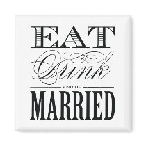 & BE MARRIED | WEDDING MAGNET