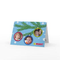 Be Merry! Photo Greeting Card