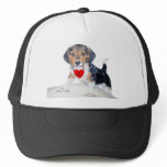 Be Mine Bagel the Beagle Hat
