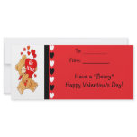 Be Mine Bear Kids Beary Happy Valentines Cards rack cards