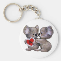 Be Mine Koalas Keychain