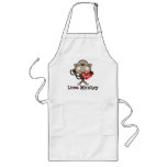 Be Mine Love Monkey Valentine Apron