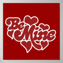 Be Mine Love Print