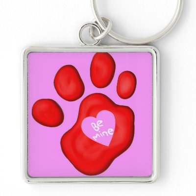 Be Mine Paw Valentine Paw by IsabelDC