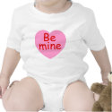 Be Mine Pink Heart t-shirts