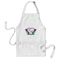 Be Mine Roses - Purple Aprons