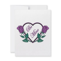 Be Mine Roses - Purple