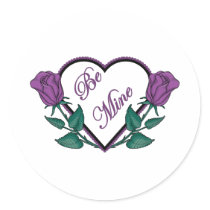 Be Mine Roses - Purple
