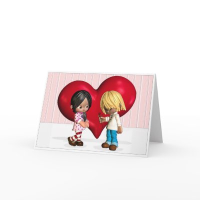 Be Mine Valentine Card by MANolan