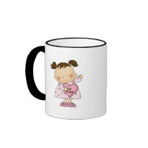 be mine valentine cutie girl tot coffee mugs