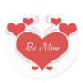 Be Mine Valentines Day Stickers