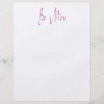 Be Mine Valentines Flyers