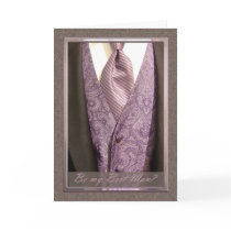 Be my Best Man? Wedding Best Man Invitation Card