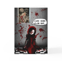 BE MY BLOODY VALENTINE! GREETING CARDS