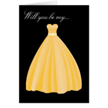Be My Bridesmaid or Maid of Honour Card
