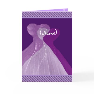 Be My Bridesmaid Royal Purple Flowing Gowns by JaclinArt