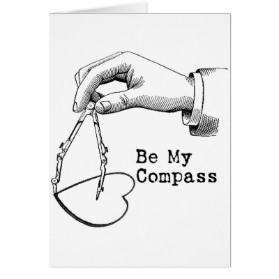 Be My Compass Cards by slagathor
