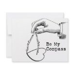 Be My Compass invitations