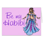 Be my Habibi Belly Dancer cards