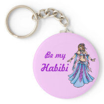 Be my Habibi Belly Dancer Keychain