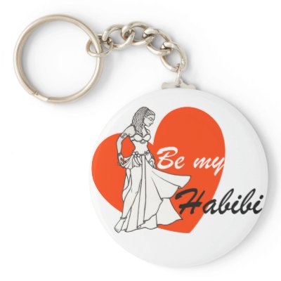 Be My Habibi Belly Dancer Key Chains by LacyChenault