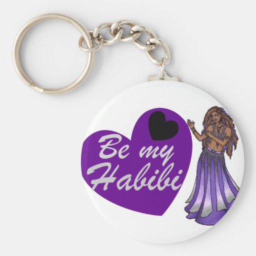 Be My Habibi Belly Dancer Keychains
