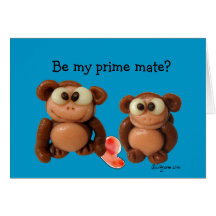 Be My Prime Mate Love Valentine's Day Card