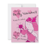 Be My Valentine (Aya) - Pack of Valentines Custom Announcement