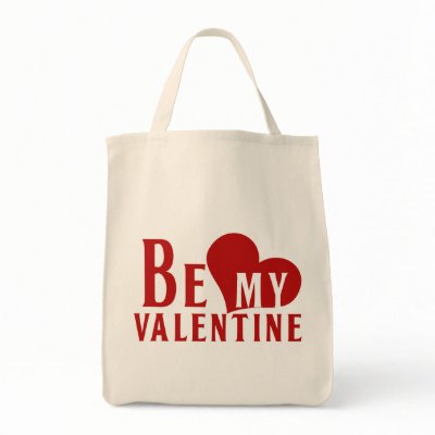 Be My Valentine Canvas Bag by BoogieMonst