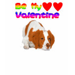 Be My Valentine Brittany Spaniel Shirt