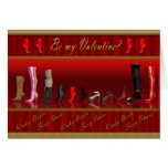 Be my Valentine? Kinky Boots, Sexy Shoes cards