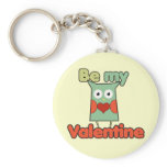 Be my Valentine Owl keychains