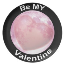 Be My Valentine plates