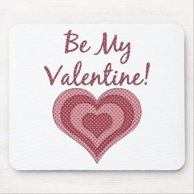 Be My Valentine Polka Dot Country Heart by iheartshop