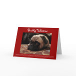 Be My Valentine, Pug cards