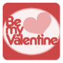 Be my Valentine Sticker