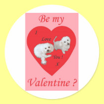 Be my Valentine ? stickers