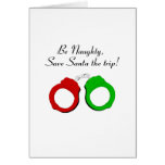 Be Naughty Save Santa The Trip Handcuffs