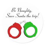 Be Naughty Save Santa The Trip Handcuffs