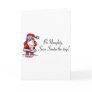 Be Naughty Save Santa The Trip Santa Cards