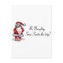 Be Naughty Save Santa The Trip Santa Post Card