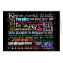 Be Nice Etc Greeting Card