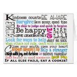 Be Nice, Etc. Greeting Cards