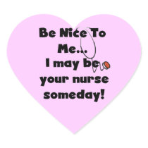 Be Nice Nurse T-shirts and Gifts